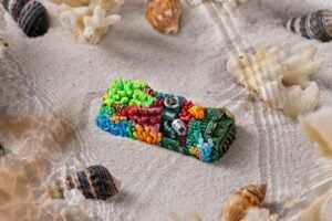 jelly key coral odyssey artisan keycaps 2018