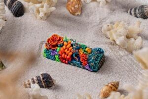 jelly key coral odyssey artisan keycaps 2020