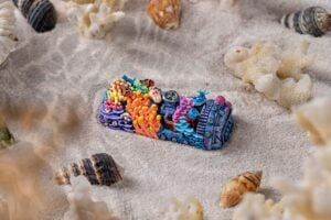 jelly key coral odyssey artisan keycaps 2022