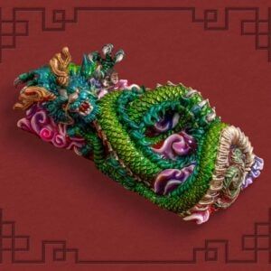 dragon sigil artisan keycap