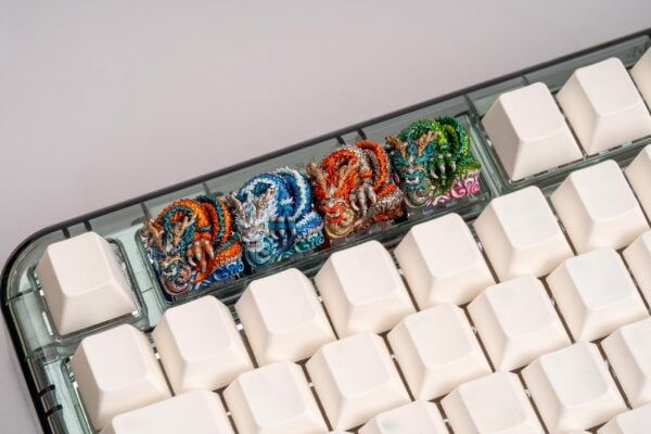 jellykey dragon sigil custom keycaps 230