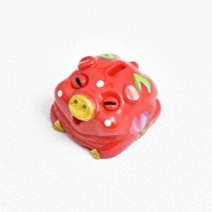 Jelly key - Piggy bank artisan resin custom keycaps - 014