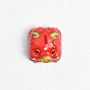 Jelly key - Piggy bank artisan resin custom keycaps - 016
