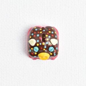 Jelly key - Piggy bank artisan resin custom keycaps - 021