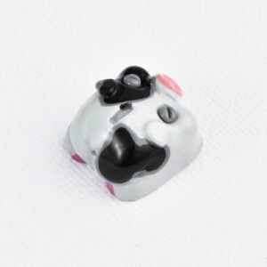 Jelly key - Piggy bank artisan resin custom keycaps - 025
